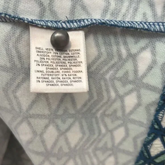 NWOT Anthropologie Maeve Cutout Geo Dress